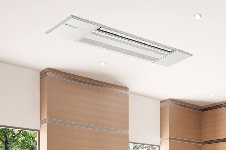 One way cassette fan coil unit